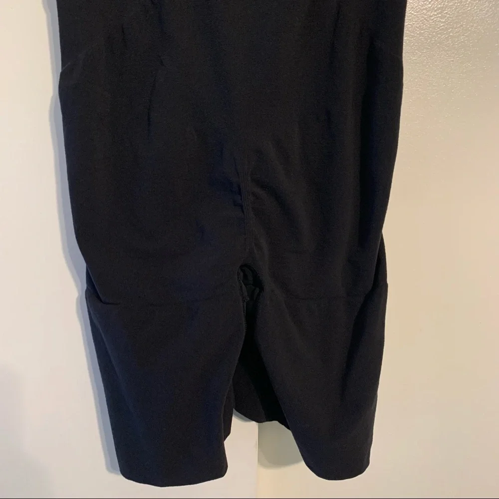 Spanx 1X 3035 higher power short gusset high waisted bike shorts stretch black